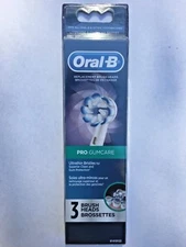 3 ORAL-B PRO GUMCARE Replacement Toothbrush Tooth Brush Heads Refills Gum Care
