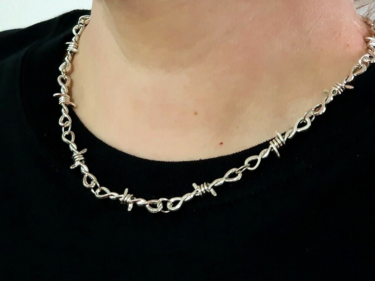☆ENGBROX☆ elliott necklace EBNL22081 ☆ENGBROX☆ elliott necklace EBNL22081 Barbed Wire Necklace