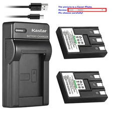 Kastar Battery Slim Charger for Canon NB-3L CB-2LU Canon PowerShot SD550 Camera