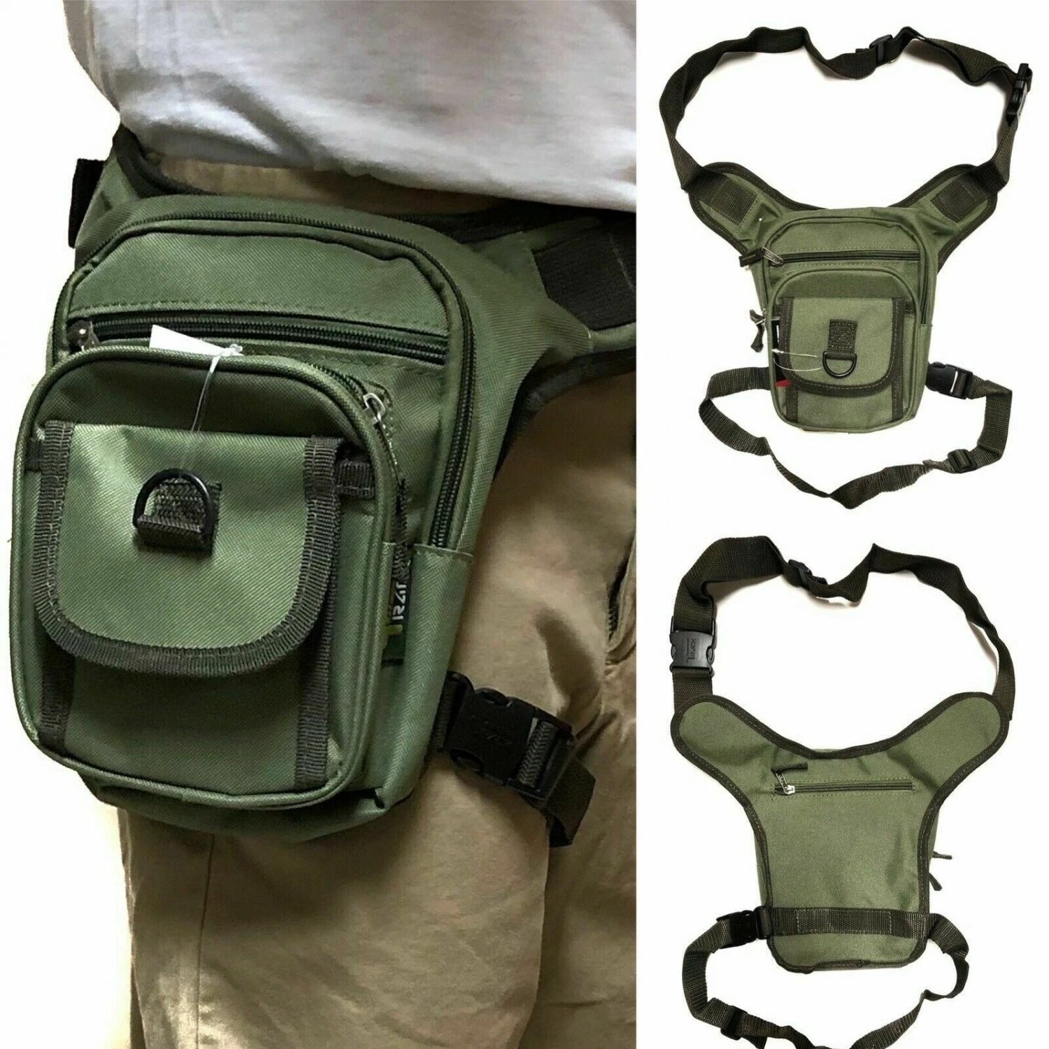Waist Drop Leg Thigh Bag Outdoor Hip Belt Fanny Utility Pack Pouch OLIVE Holster
Opens in a new wind