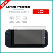 1-100 LOT LCD Ultra Clear HD Hydrogel Screen Protector for Nintendo Switch 2
