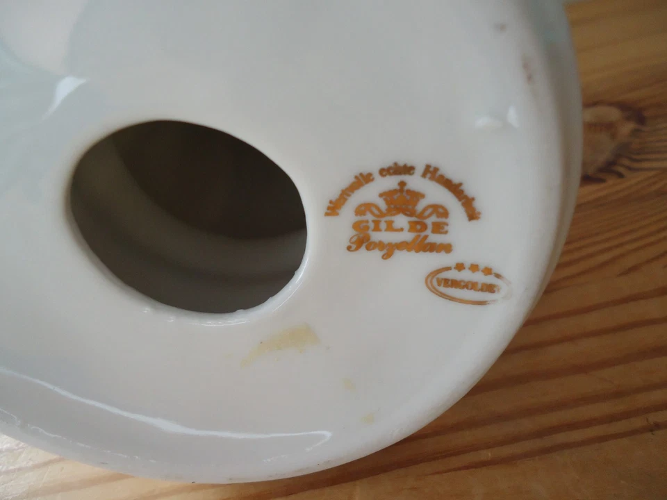 Mädchen-Büste Kopf GILDE Porzellan weiß matt Handarbeit - Bild 4 von 4