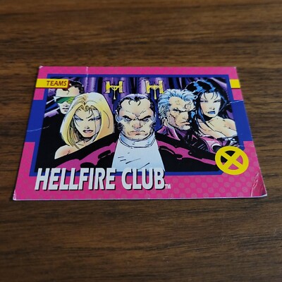HELLFIRE CLUB #76 Impel 1992 X-men Series 1 Trading Card J Lee Marvel Comics MCU