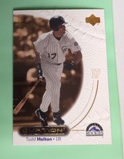 2001 Upper Deck Ovation Baseball Card #59 Todd Helton - Colorado Rockies 