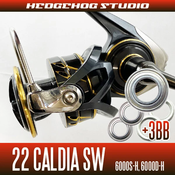 DAIWA 22 CALDIA SW 6000S-H, 6000D-H MAX 9BB Bearing Upgrade Kit | eBay