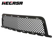 HECASA Front Lower Grille Grill ABS For Cadillac CTS-V 2008-2014 Painted Black