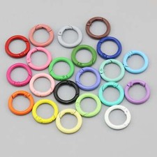 25MM Opaque Metal Ring Mixed Colors/Color Request Available 