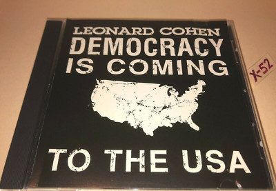 Leonard Cohen CD hit single Democracy 3 trk I'm Your Man First We Take Manhattan