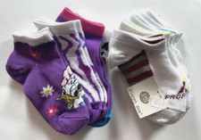 9 PAIRS George GIRLS no show SOCKS SIZE 4-6 LL61