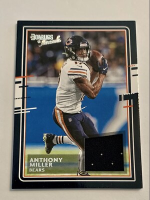 2020 Panini Donruss Donruss Threads Anthony Miller Chicago Bears Football #8