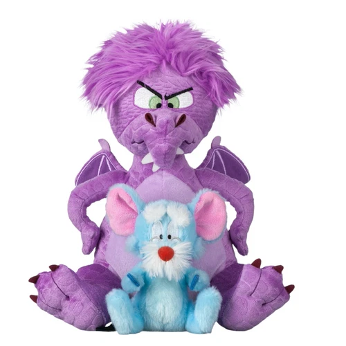 2023 Disney Disney100 Decades Collection Mad Madam Mim & Merlin Plush Set