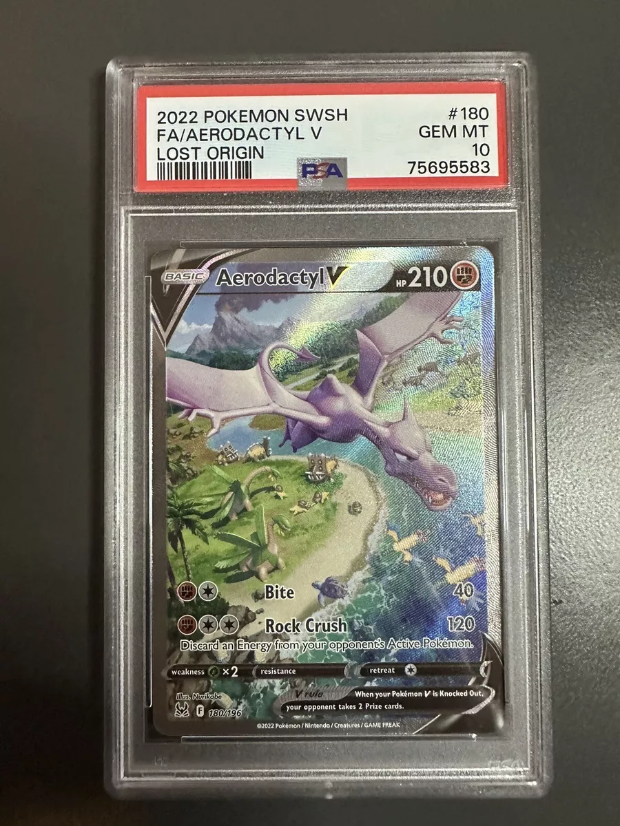 180-196 Aerodactyl V Alternative Art (IT) - MINT