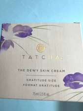 TATCHA THE DEWY SKIN CREAM 75 ml / 2.5 fl oz Gratitude Size New/Boxed AUTHENTIC
