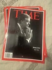 President Jimmy Carter January 27 2025 Time Magazine 1924-2024 Newstand LA Fires