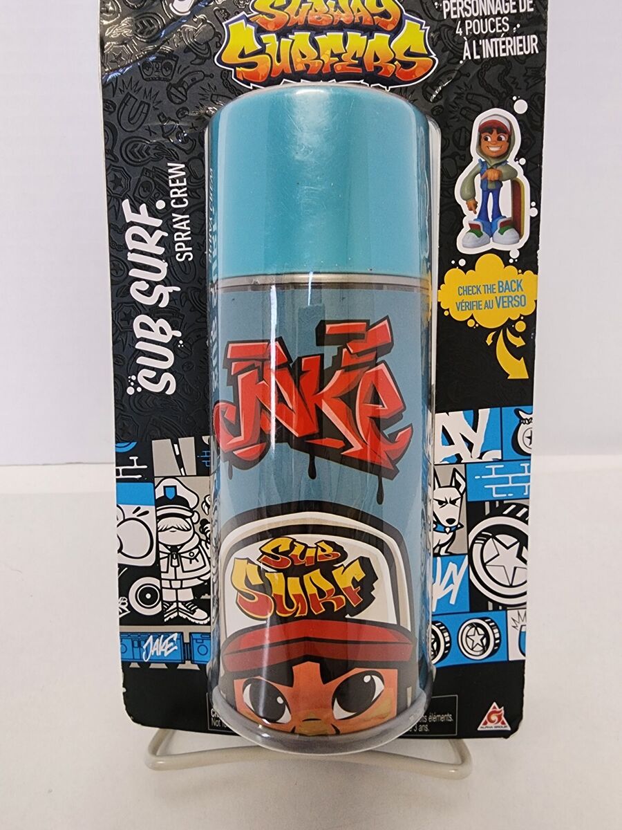 Subway Surfers Sub Surf Spray Crew 4 Vinyl Figure (Jake) No Lid