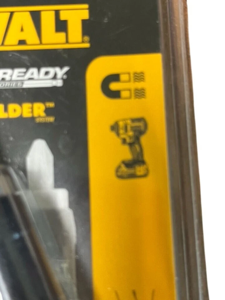 Dewalt Power Tool Impact Bit Holder Pivoting Metal Home Garage Magnetic - Image 2 of 4