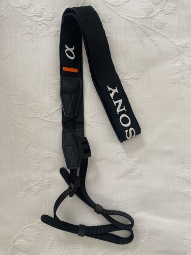 Sony Alpha Camera Neck Strap 1 1/4" For Mirrorless E Mount / Alpha A Mount