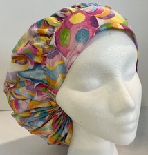 Easter Egg Print Size Large Medical Bouffant Scrub Cap Surgery Hat