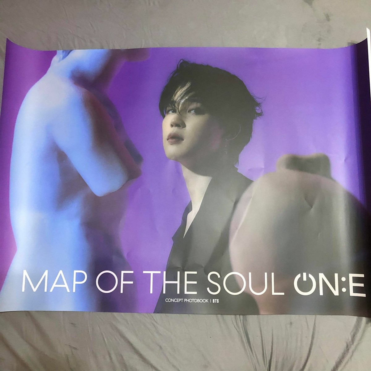 BTS map of the soul on:e concept photobook poster jungkook