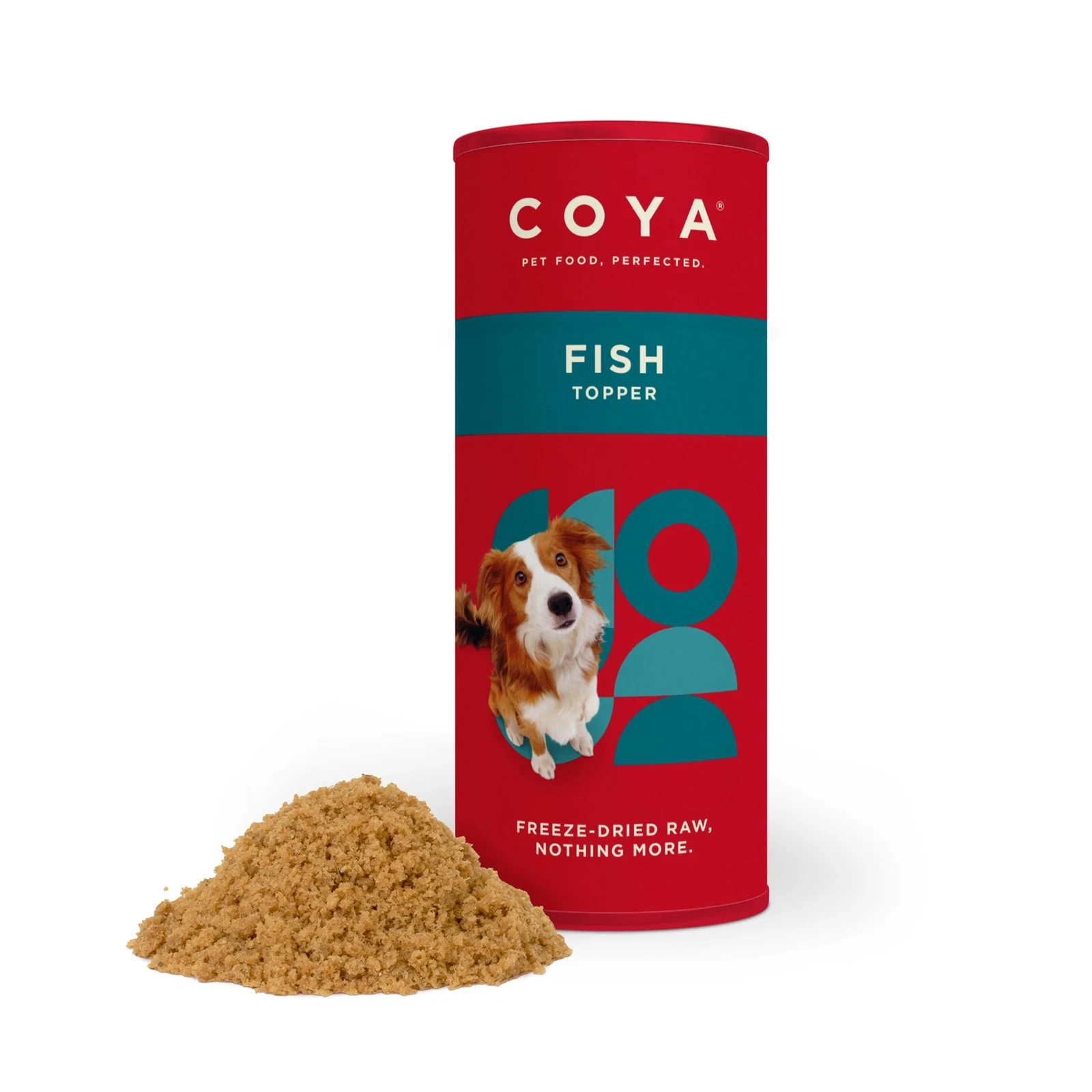 COYA Freeze-Dried Raw Dog Food Topper, Fish (6 x 50g) Hypoallergenic & Grain ...