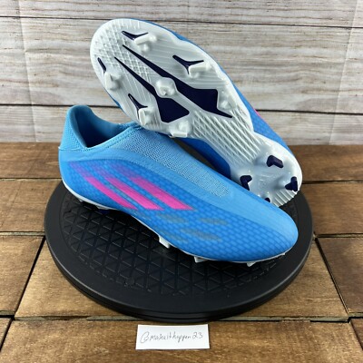 Adidas X Speedflow.3 LL FG Blue Soccer Cleats GW7494 Men Size 7.5