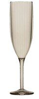 6X Sekt/ Campagner FlöTe 6Er Set - Camping /Picknick /Gastro Mehrweg Kunststoff