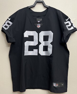 Nike Las Vegas Raiders Josh Jacobs #28 Vapor Elite Jersey Size 52
