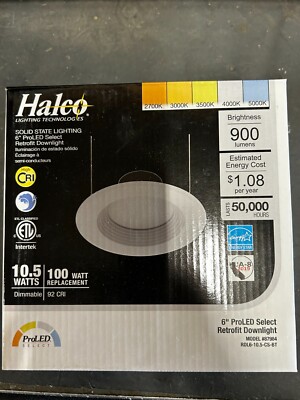 HALCO 6'' RETROFIT DOWNLIGHT # RDL6-10.5-CS-BT