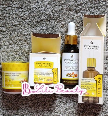 PROWHITE COLLAGEN GESICHTSPFLEGE KORRIGIERENDE CREME UND SERUM PRO.WHITE COLLAGEN