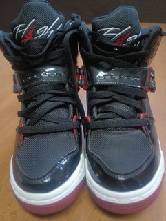 Used Air Jordan Flight 45 High Bred Youth Size 4.5