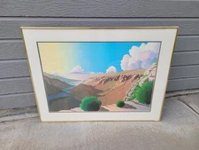 Large Doug West "The Evening Song Of Water Canyon" Signed & Numbered 77/100