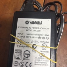 OEM Yamaha PA-300/ PA300B Adapter 16V AC/DC keyboard charger
