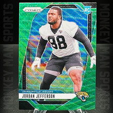 2024 Prizm - Jordan Jefferson - #358 GREEN WAVE PRIZM JAGUARS MINT