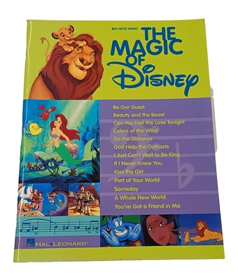 The Magic of Disney Partitions piano faciles accords paroles Big Note 13 chan... - Photo 1/4