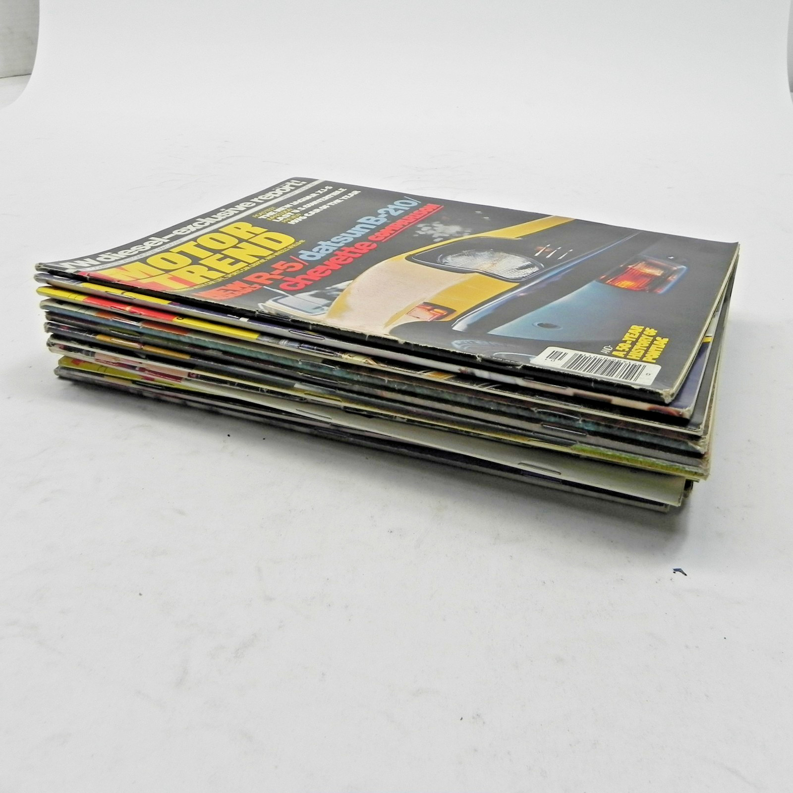 1976 MOTOR TREND MAGAZINE LOT OF 12 ISSUES FULL YEAR RACING PERFORMANCE CARS