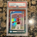 2024 Donruss - Rated Rookie Jayden Daniels Optic Preview Red & Green (RC) PSA 9