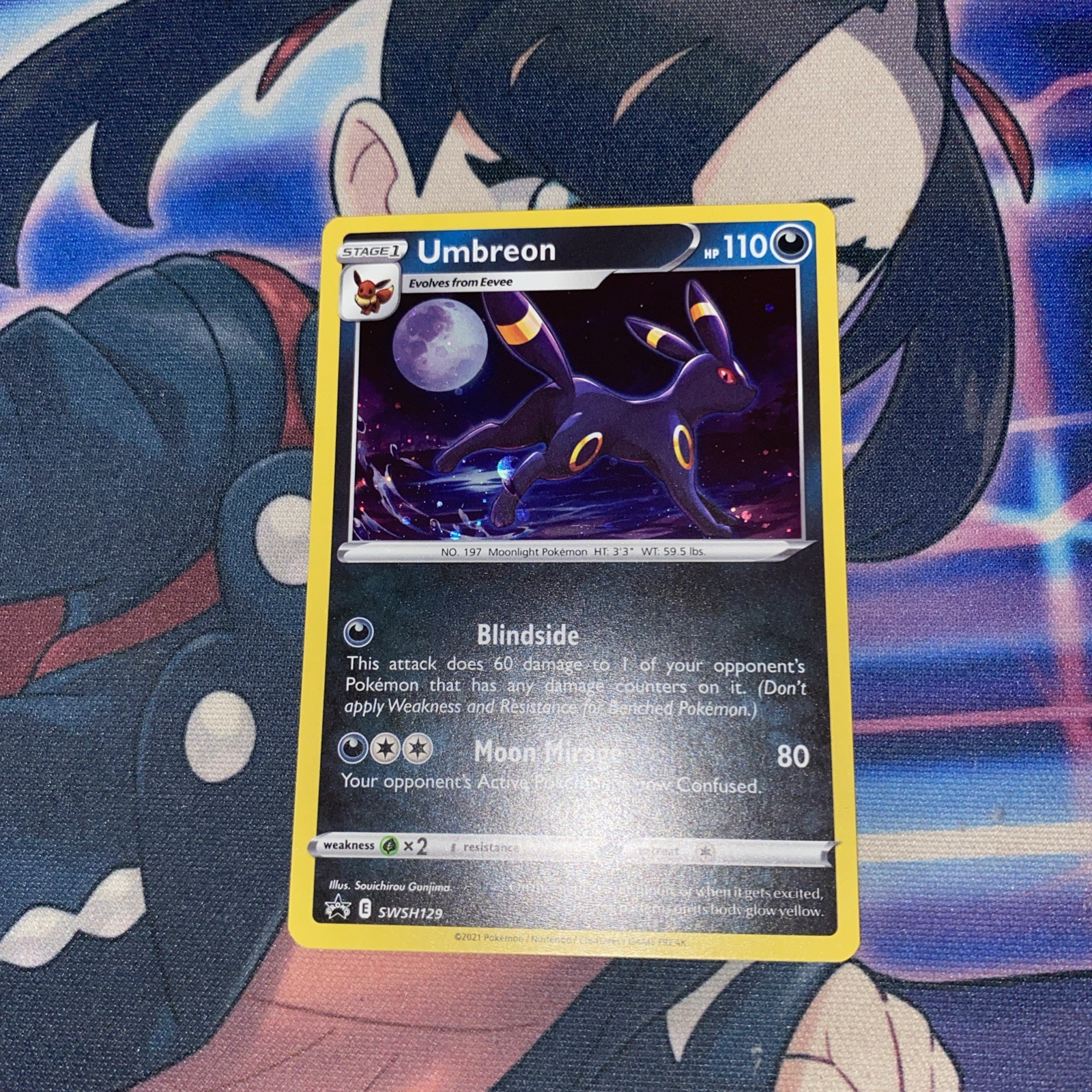 Umbreon SWSH129 SWSH: Sword & Shield Promo Cards Holo
