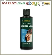 Cadillac Boot and Shoe Leather Conditioner and Cleaner 8 oz - Conditions