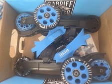 Cardiff Skate Co. Cruiser 3 Wheel Skates Adult Adjustable Blue size Small