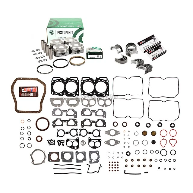 Full Gasket Set Pistons Bearings Fit 06-11 Subaru Impreza Legacy Forester 2.5L - Image 2 of 4