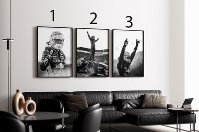 Max Verstappen Poster, Formula 1 Red Bull Poster, Formula 1 Poster, F1 Poster