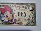 Disney Dollars 2005 $10 A  Minnie Mouse. CU condition — photo 3