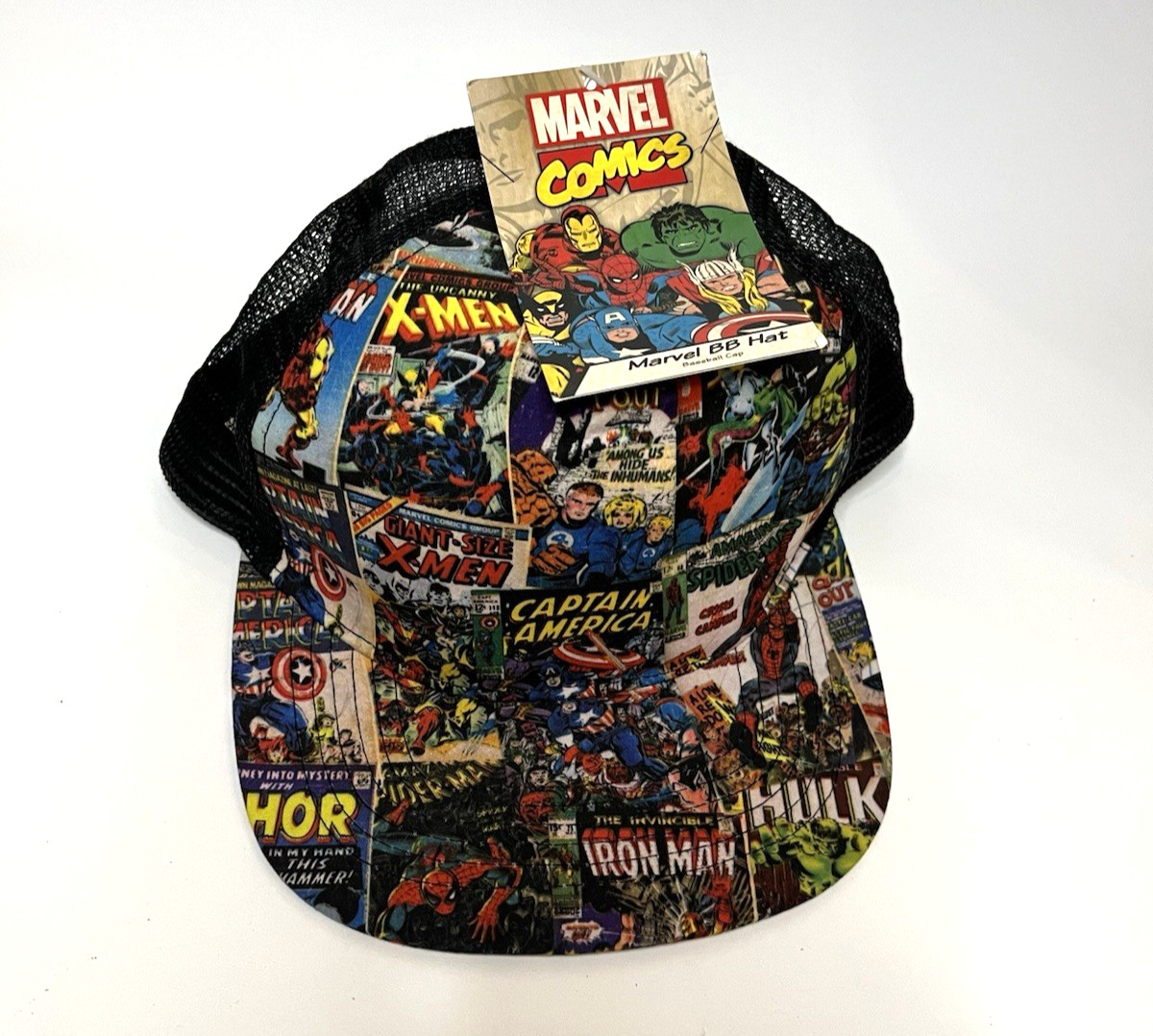 Cap Classic Comic Art New With Tag