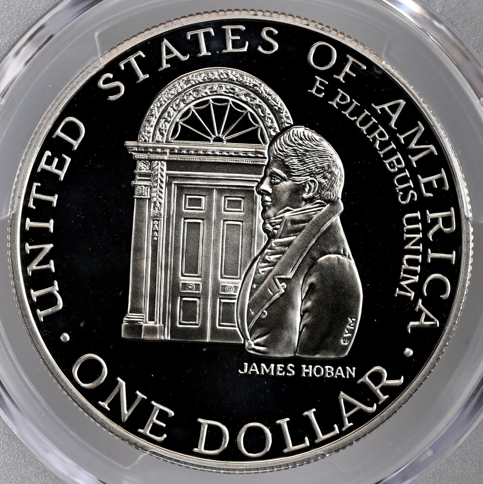 1992-W $1 WHITE HOUSE PROOF SILVER DOLLAR COMMEMORATIVE PCGS PR70 DCAM #49028551 - Image 3 of 4