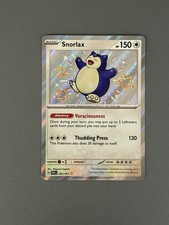 Snorlax 202/091 SV: Paldean Fates Holo