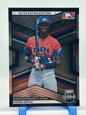 Diego Ortiz 2023 Panini Elite Extra Edition #182 - Dominican Prospect League