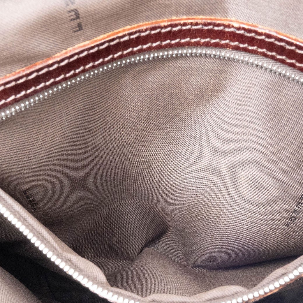 FENDI Zucca Canvas Khaki Green Womens Short Crossbody Bag 16389 Pre-owned Auth thumbnail 21