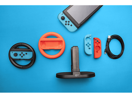 Cable USB a USB-C - ISY IC-5006, Para Nintendo Switch, 3m, Negro - Imagen 2 de 2