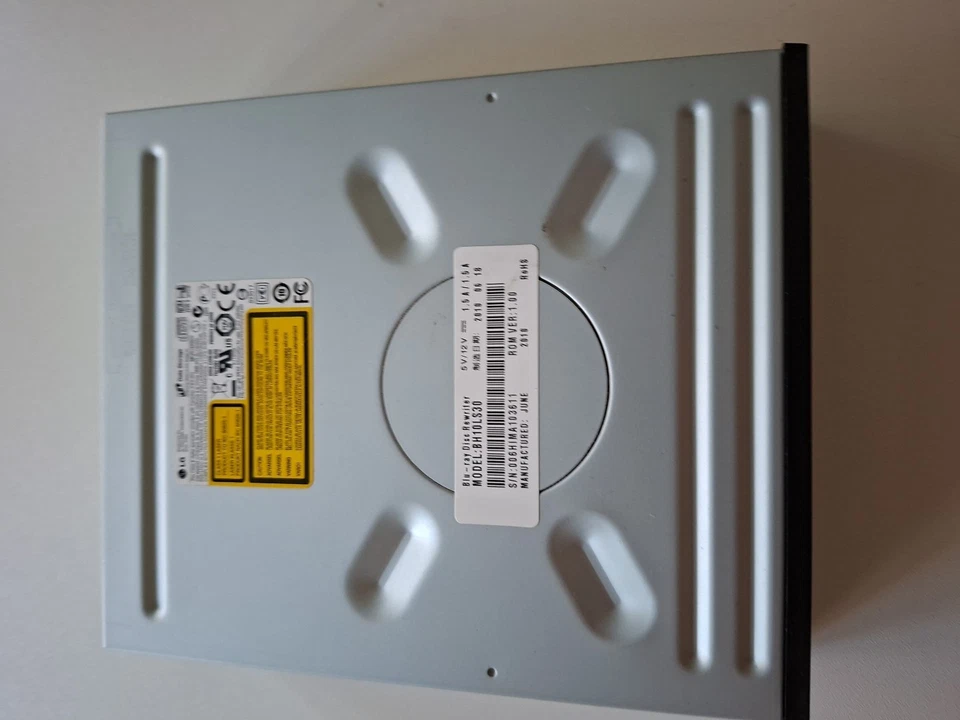 LG BH10LS30 * Blu-Ray Brenner * Intern SATA Blue-Ray Laufwerk - Bild 2 von 3
