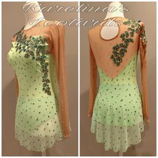 New Figure Skating Dance Dress New RG Leotard 157-170cm  62-67 In Heigh